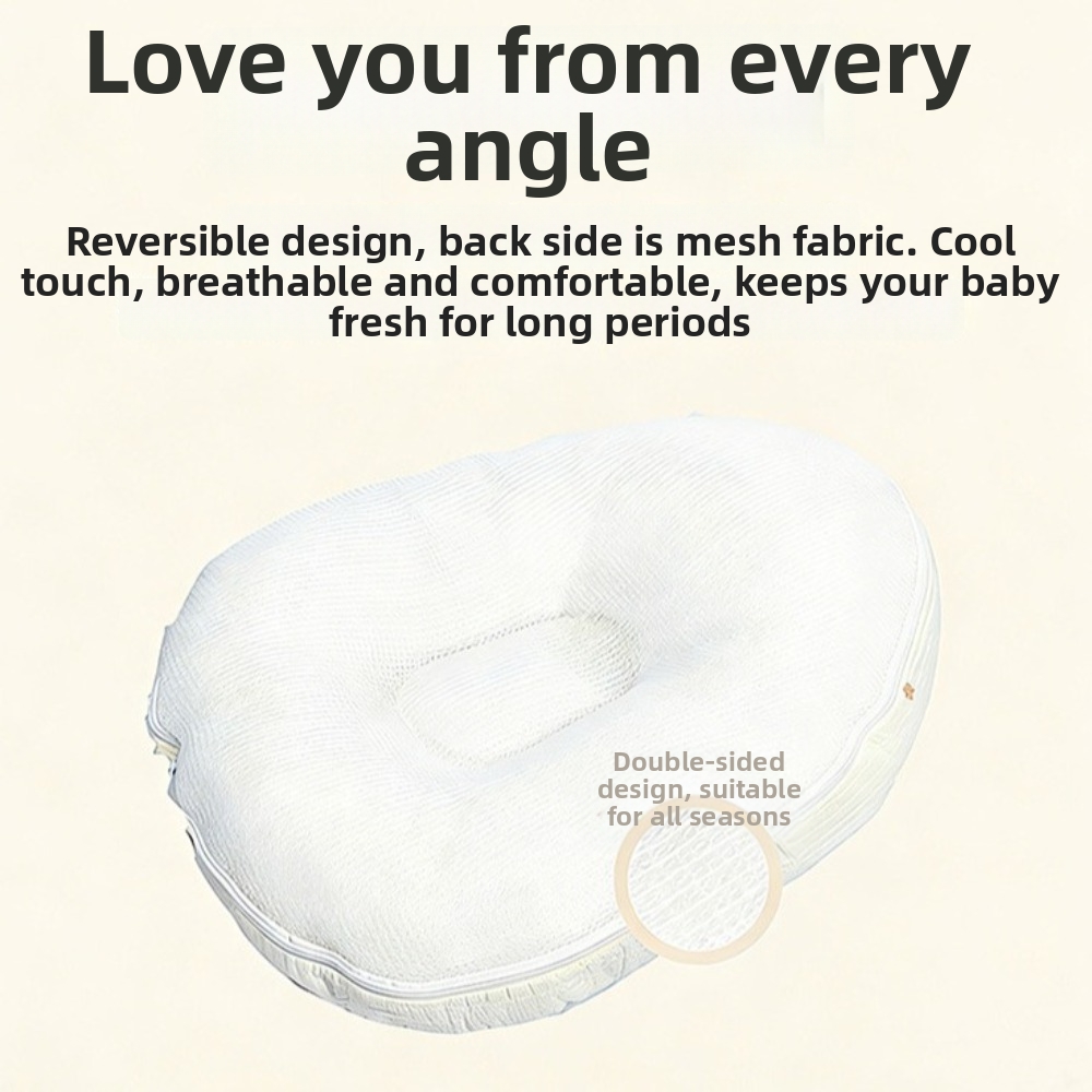 Nursing Pillow Breastfeeding - Almohada de Lactancia Suave para Bebés,